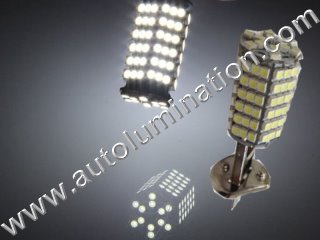 H1 P14.5s 120 Led Headlight Bulb Running Fog Light  