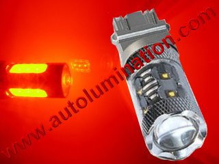 1156 48-LED WHITE 2-Bulbs 3057 3357 Signal Tail Light