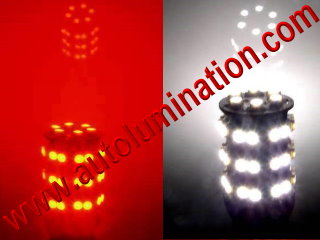 3157 combination red white led bulb