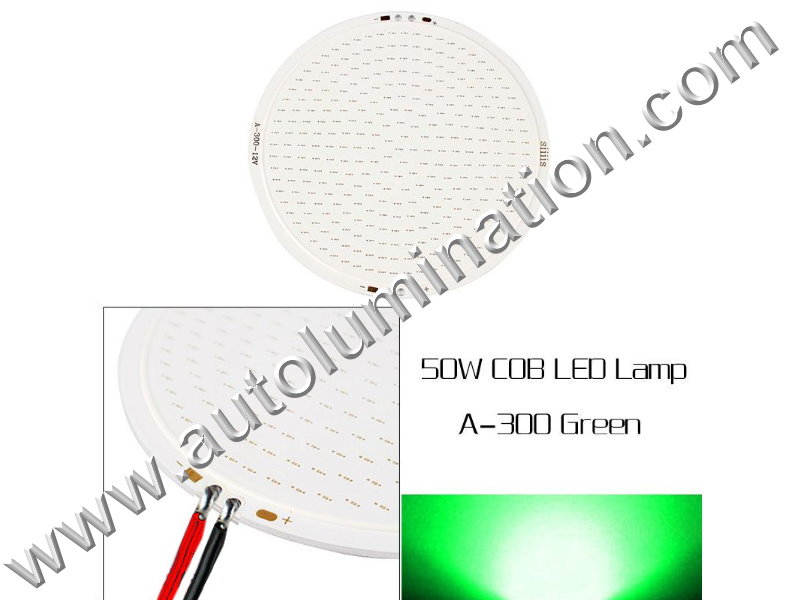 50 watt COB LED Board 110mm Green