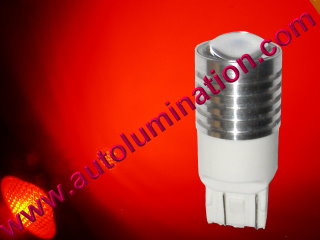 7443 W21W 7440 W215W Led 5 watt cree Red Tail Light Bulb