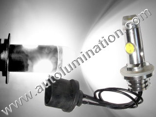 800 (Series) 880 894 885 890 892 893 PG13 Straight Base 6000K Super White LED 12 Watt High Powered Headlight Bulb
