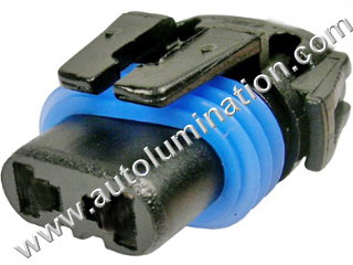 H12 PZ20d 9040 9045 9055 Female Headlight Socket Connector Pigtail