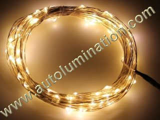 copper wire Led fairy lights  10 Meter 100 Warm White