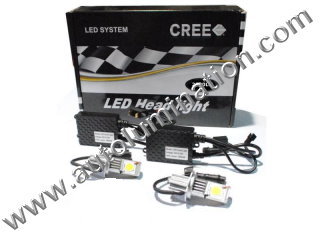 9005 P20d HB3A 6000K Super White LED 50 Watt Cree High Powered Headlight Bulb