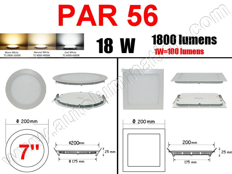 Cree Recessed Led Ceiling Panel Down Lights PAR 56