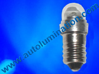 1449 E10 Screw Base Bulb Replaces: 52, 258, 428, 432, 1446, 1447