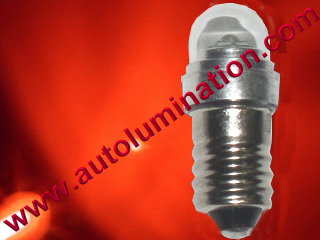 1449 E10 Screw Base Bulb Replaces: 52, 258, 428, 432, 1446, 1447