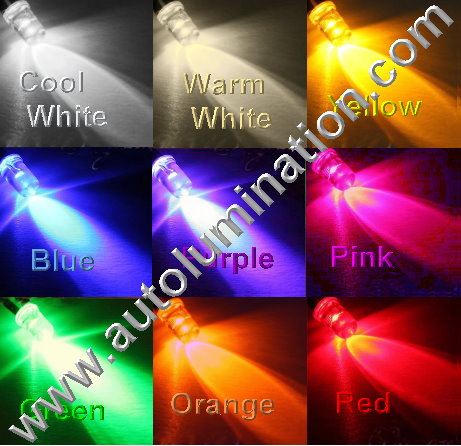 3mm 5mm 10mm Led Colors