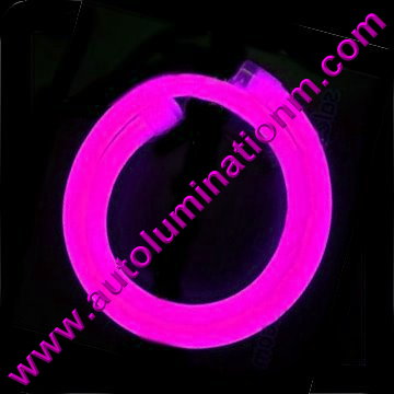 Flexible Neon LED EL Wire Tubing Pink