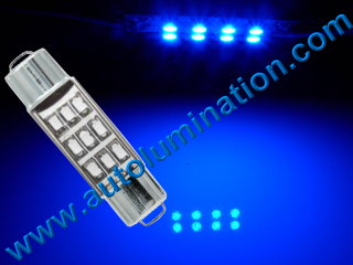 #211-2 212-2 212 211-2LL 214-2 578 T-3 FESTOON BULB DOUBLE END CAP BASE - 9SMT Led  T-3 Festoon,  Double End Cap Base,  #211-2 