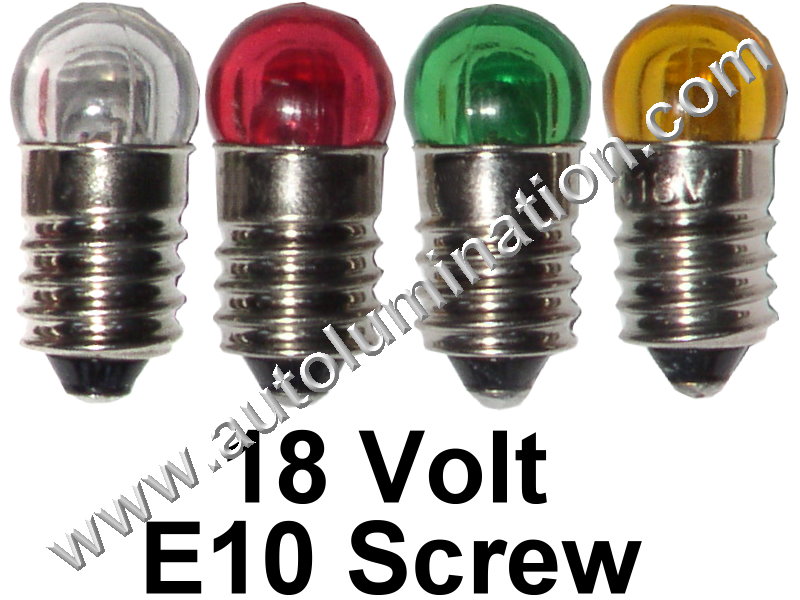 Lionel 1447 G3-1/2 E10 18V Led Bulb